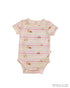 Short sleeve onesie pink strikes pooh