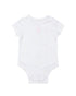 Short-Sleeve Onesie - White Twinkle Stars