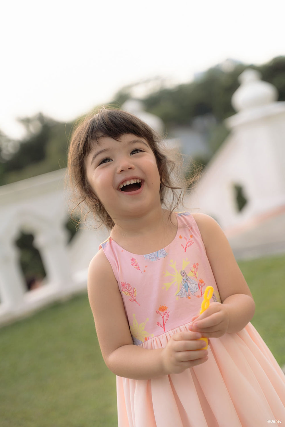 Skye Dress - Pink Forest Elsa