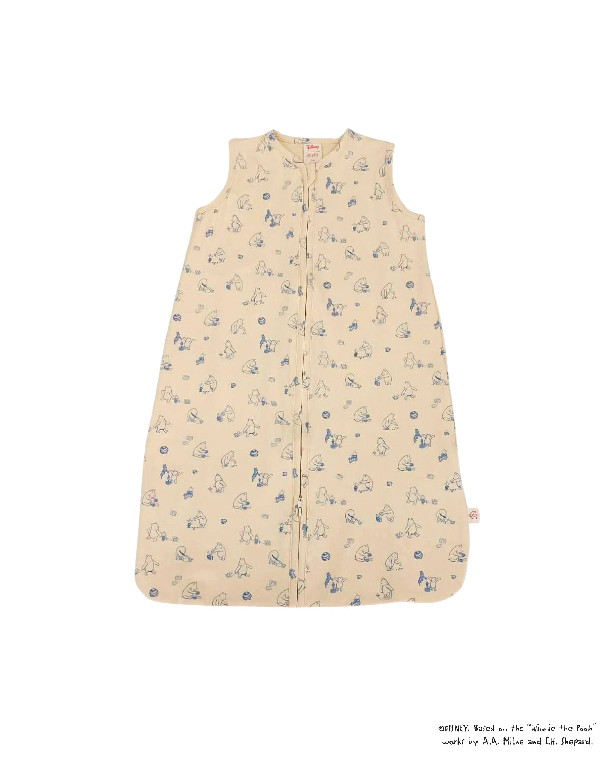 Sleeping Bag - Blue Playtime Pooh