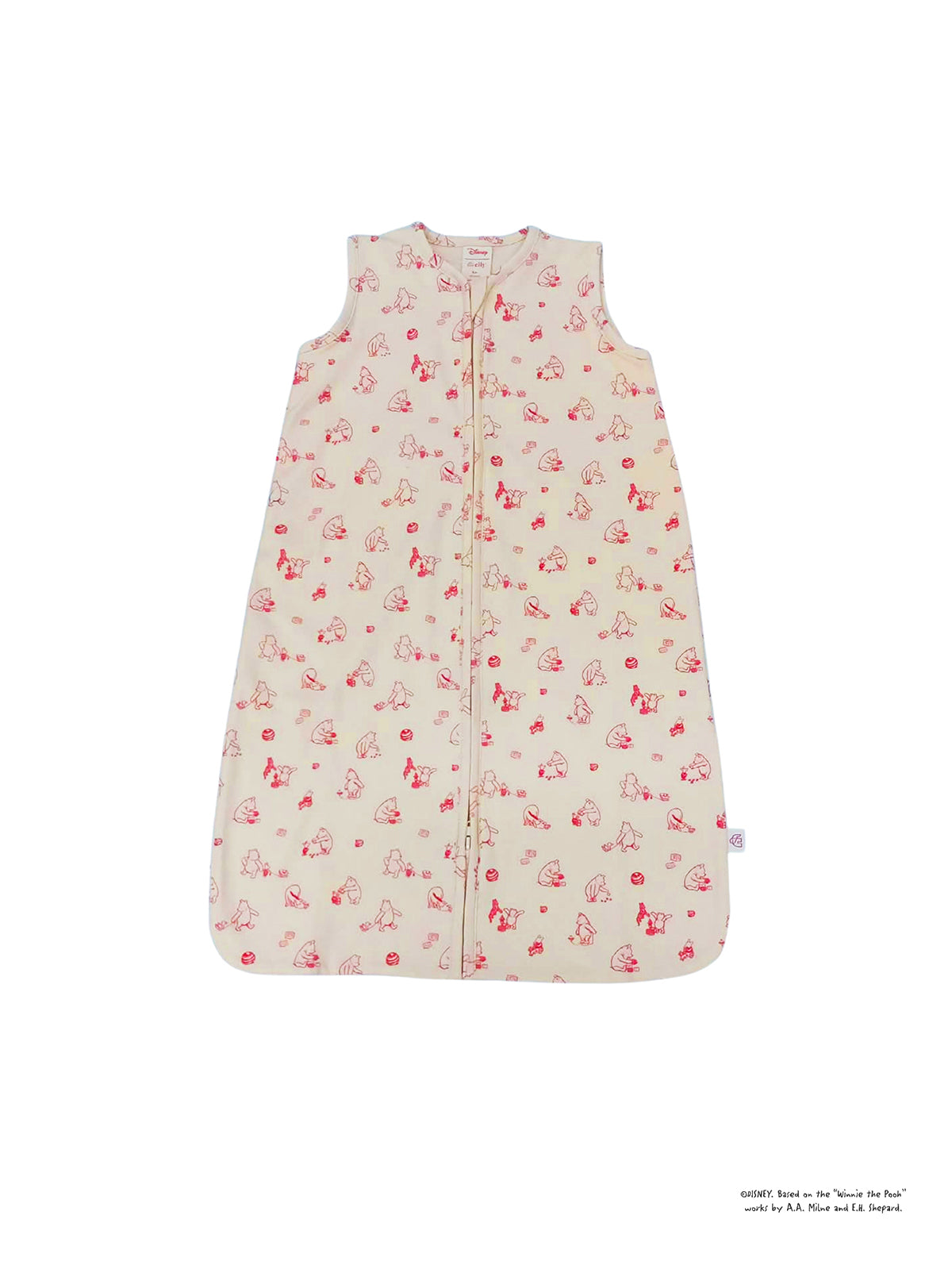 Sleeping Bag - Fuchsia Playtime Pooh