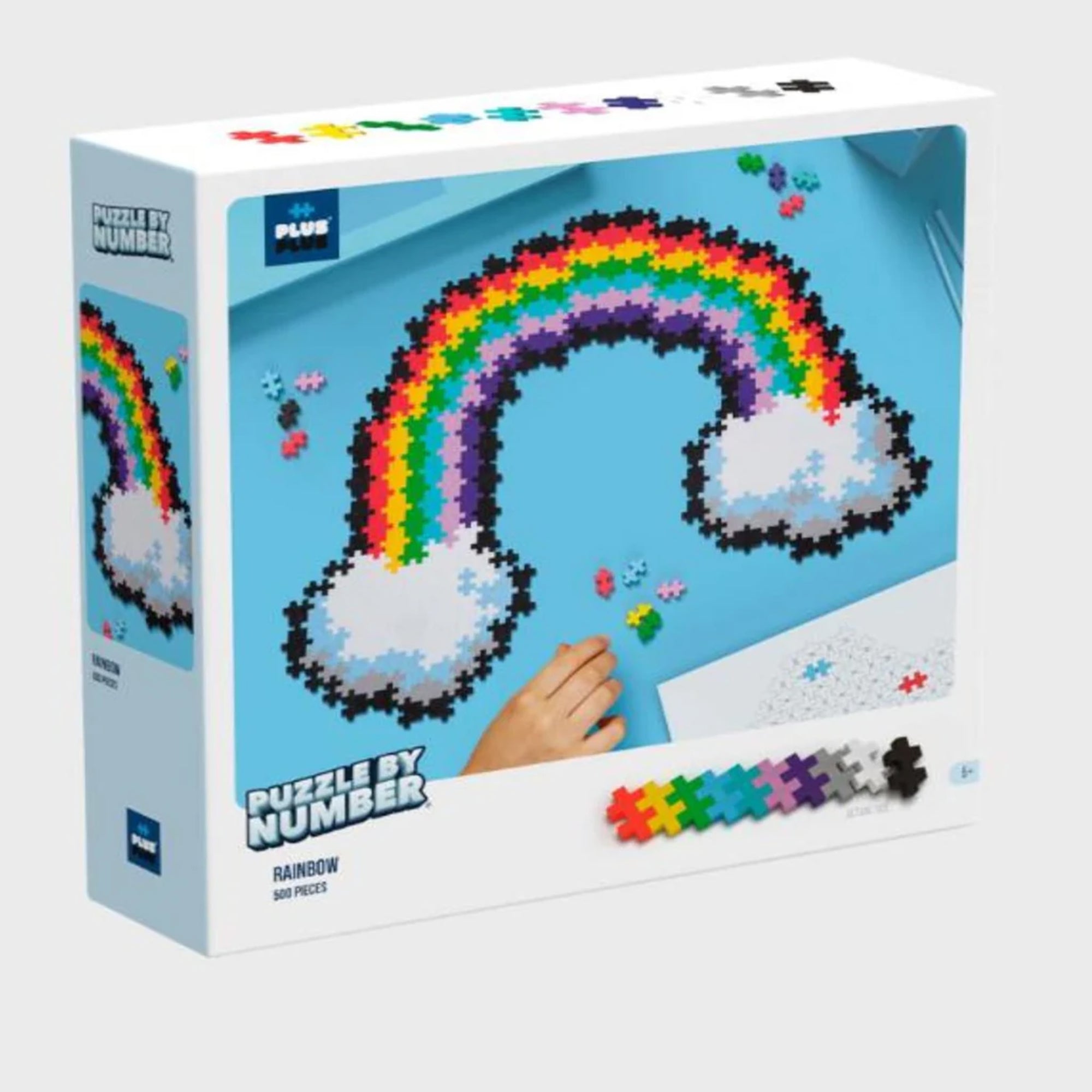 Puzzle By Number - Rainbow 500pcs