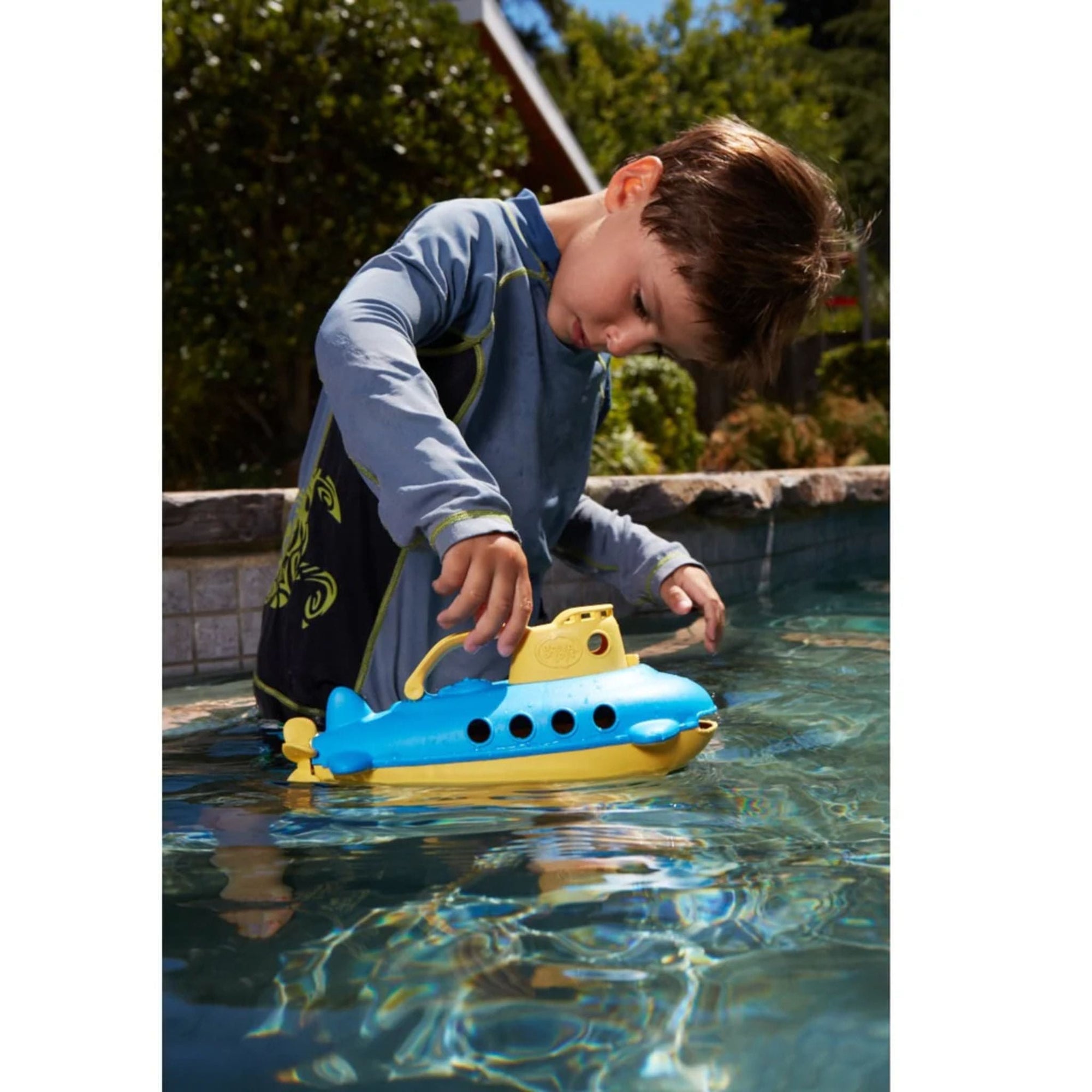 Green Toys Submarine - Yellow Handle
