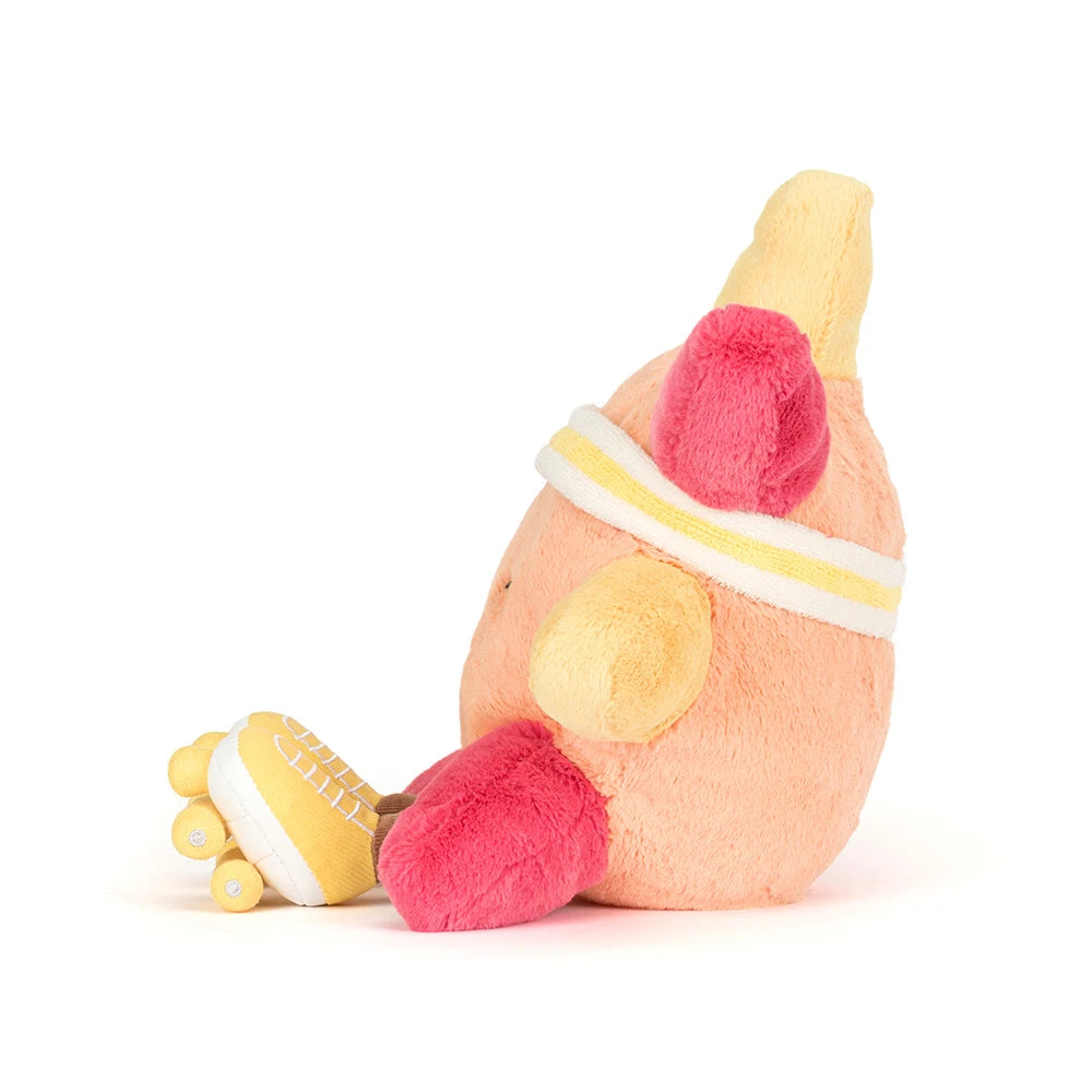 Jellycat colourful sun with rollerskates