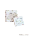 organic cotton swaddle - breezy with pooh 