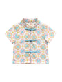 Tang Shirt - Cream Lucky Coins