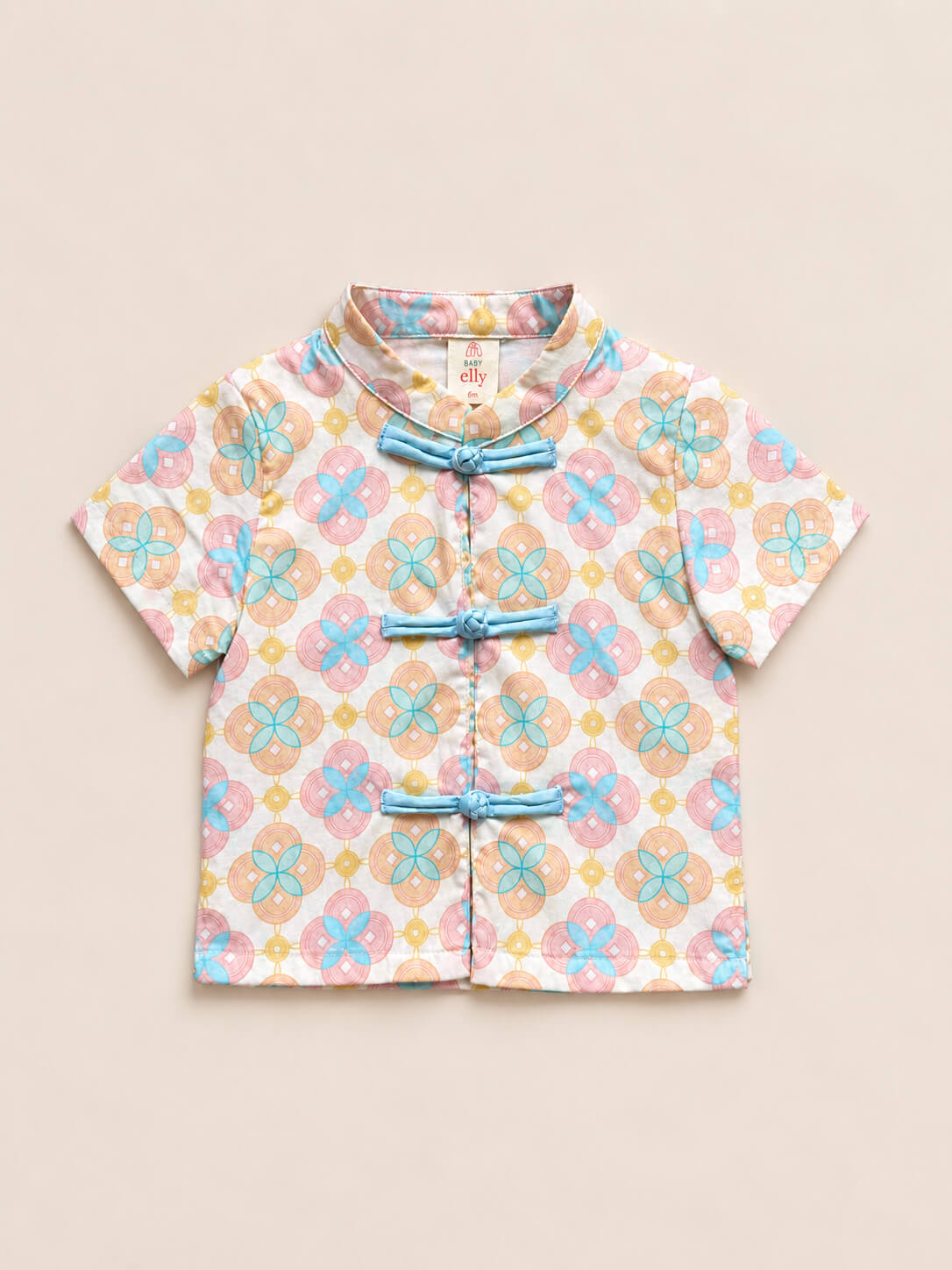Tang Shirt - Cream Lucky Coins