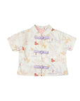 Tang Shirt - Coral Flutter Spring