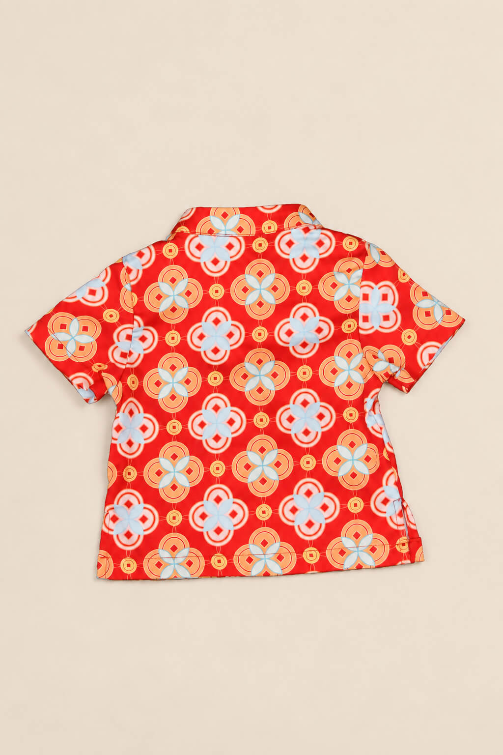 Tang Shirt - Red Lucky Coins