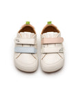 Tip Toey Joey First Walker Bossy Worm Wan Blue Papaya Cream top view
