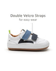Landy Sneakers in White / Navy / Ash side
