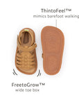 Athena Sandals - Hay sole