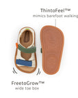 Explore Sandals - Tapioca / Blue Tang / Salsa sole