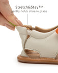 Explore Sandals - Tapioca / Blue Tang / Salsa elastic heel