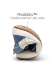 Metropoly Shoes - Tapioca / Blue Tang / Navy flexible