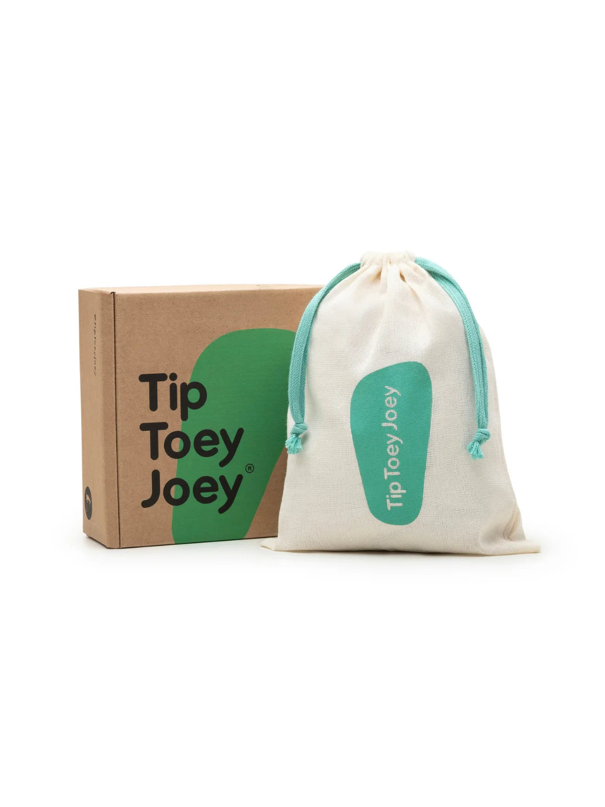 Kids candy dream kitten Mary Janes presented with the signature Tip Toey Joey gift box and cotton storage bag.