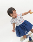 Tulle Onesie - Nautical Mickey