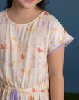 Hayley Dress - Coral Flutter Spring