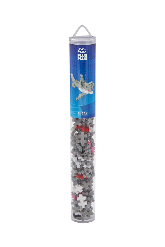 Plus-plus - Tube Mini Shark - 100 pcs