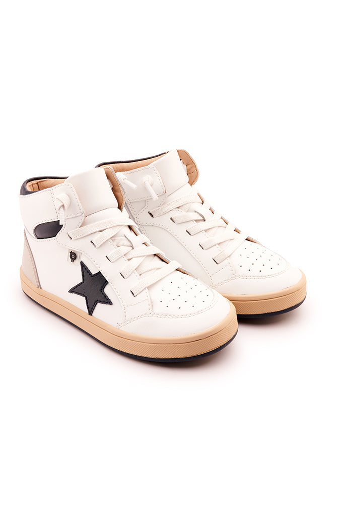 Star Tracker Shoes (Snow / Navy / Gris) by Old Soles