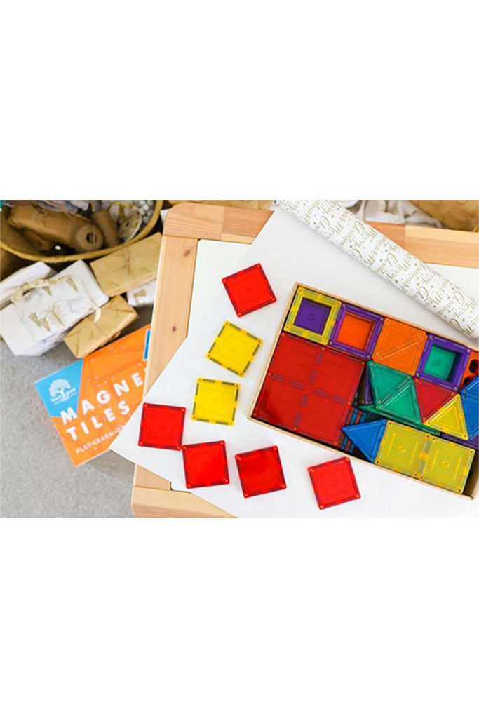 Magnetic Tiles Set - 110 Pieces | Learn and Grow |  The Elly Store