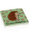 Book cover with hedgehog illustration.