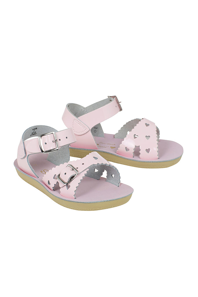 Salt-Water Sandals | Sweetheart Sandals - Shiny Pink | The Elly Store