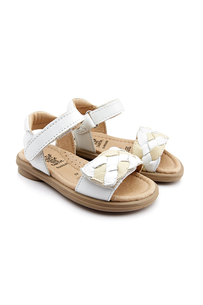 Harlequin Sandals - Snow / Cream