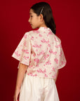 Sienna Top - Pink Garden