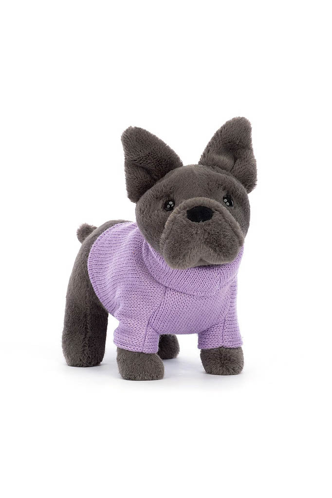 Jellycat Sweater French Bulldog Purple