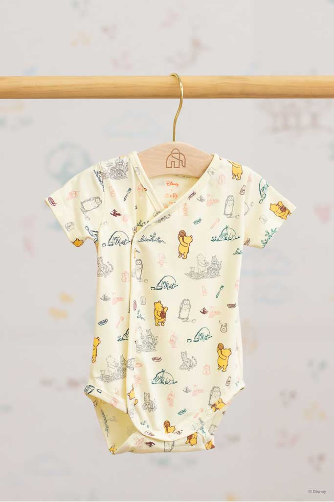 Wrap Onesie - Picnic with Pooh | Disney x elly | The Elly Store Singapore