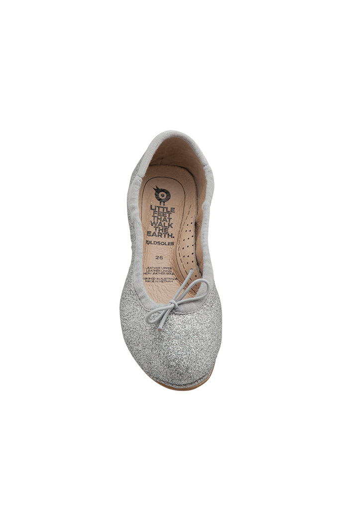 Cruise Ballet Flat Glam Argent | Old Soles | The Elly Store