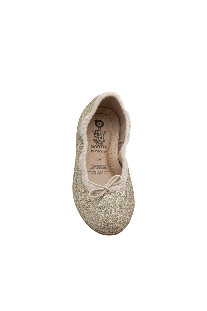 Old Soles Cruise Ballet Flat Glam Gold | The Elly Store