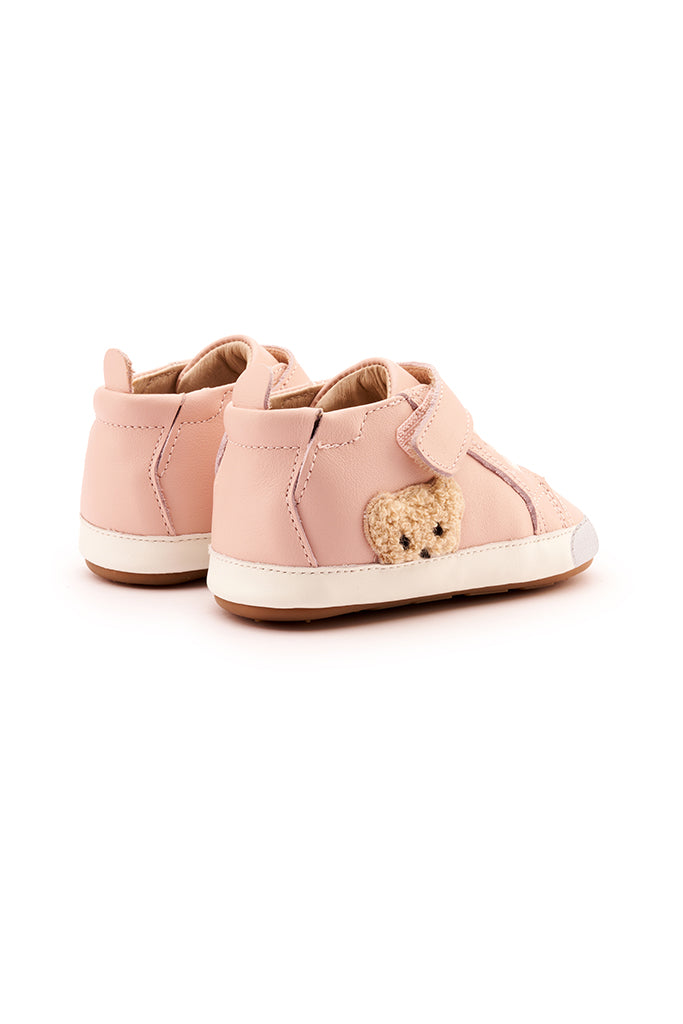 Ted Baby - Powder Pink / White by Old Soles