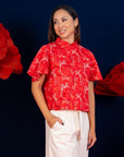 Ladies Amanda Top - Red Phoenix