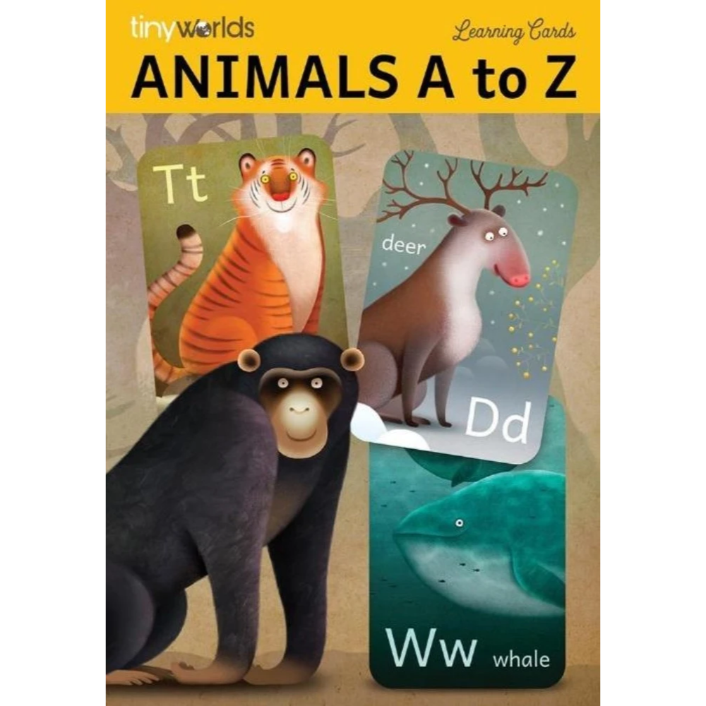 Animals Alphabet Flash Cards