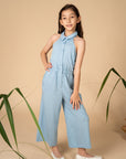 Annie Jumpsuit - Light Blue Denim