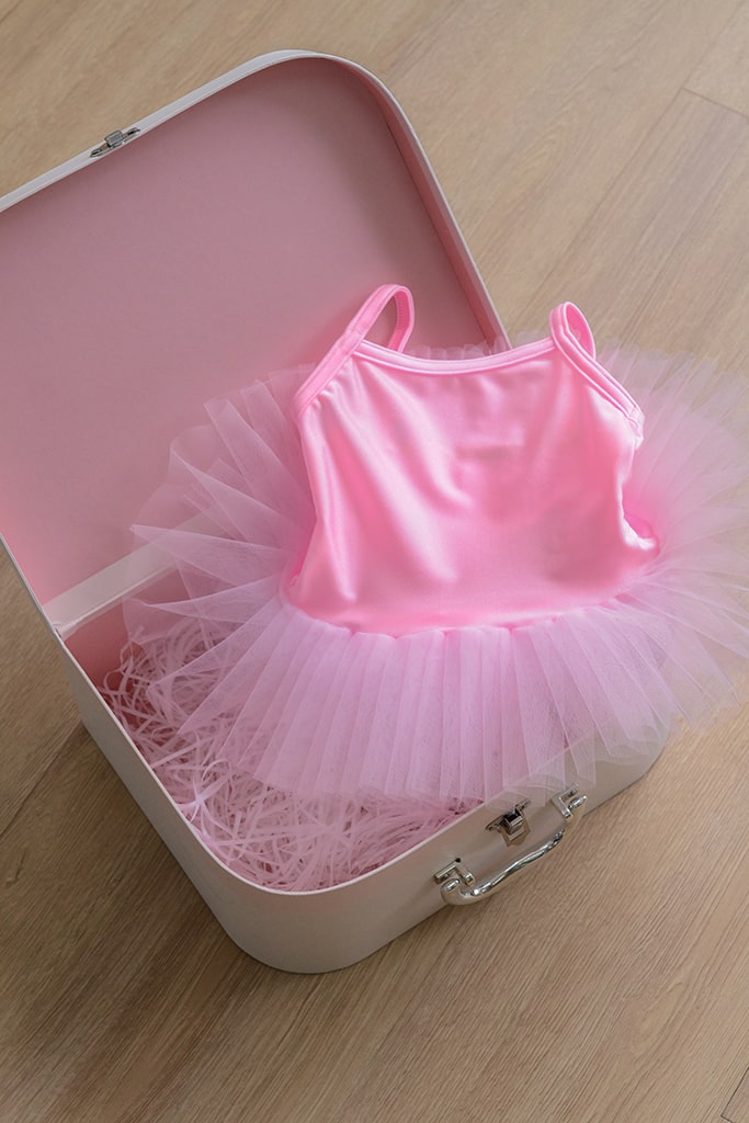 Ballerina Suitcase with Tutu - 6M The Elly Store