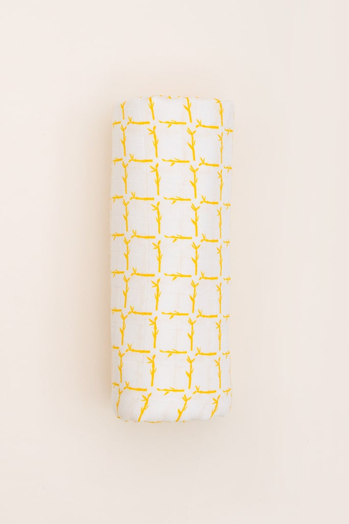 Premium Bamboo Swaddle - Sunshine Tiles | Ideal for Newborn Baby Gifts | The Elly Store Singapore