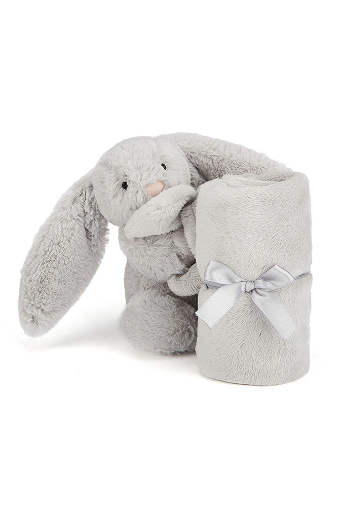 Bashful Bunny Soother - Silver | Jellycat Baby | The Elly Store
