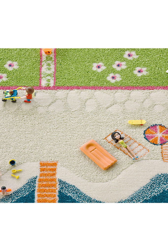 IVI 3D Play Rug - Beach Houses (Large)