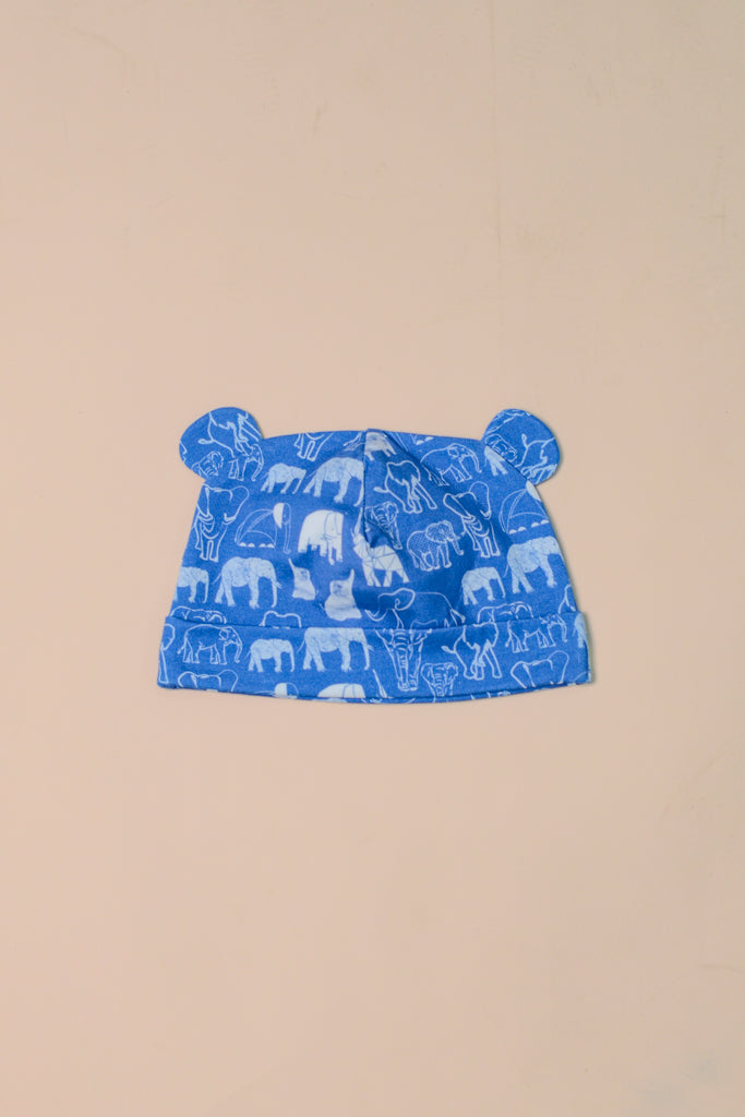 Baby Beanie - Blue Elephant Families