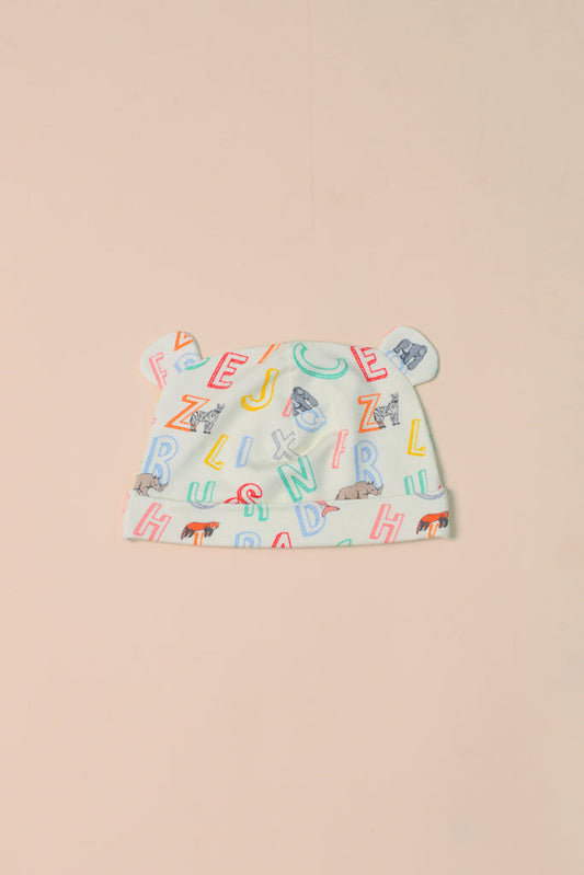 Baby Beanie - Crayon Animals