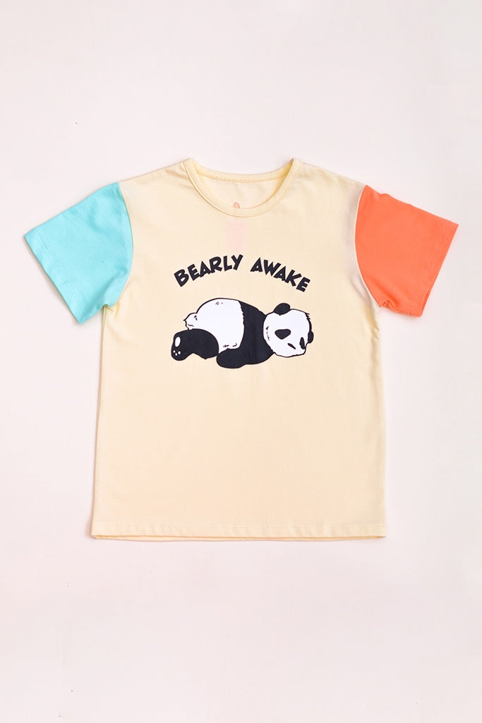 Bearly Awake Tee | Kids Clothing | The Elly Store Singapore