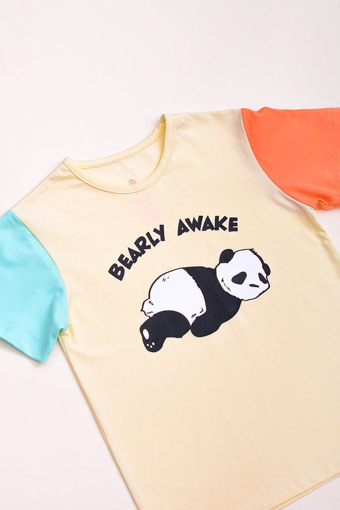 Bearly Awake Tee | Kids Clothing | The Elly Store Singapore