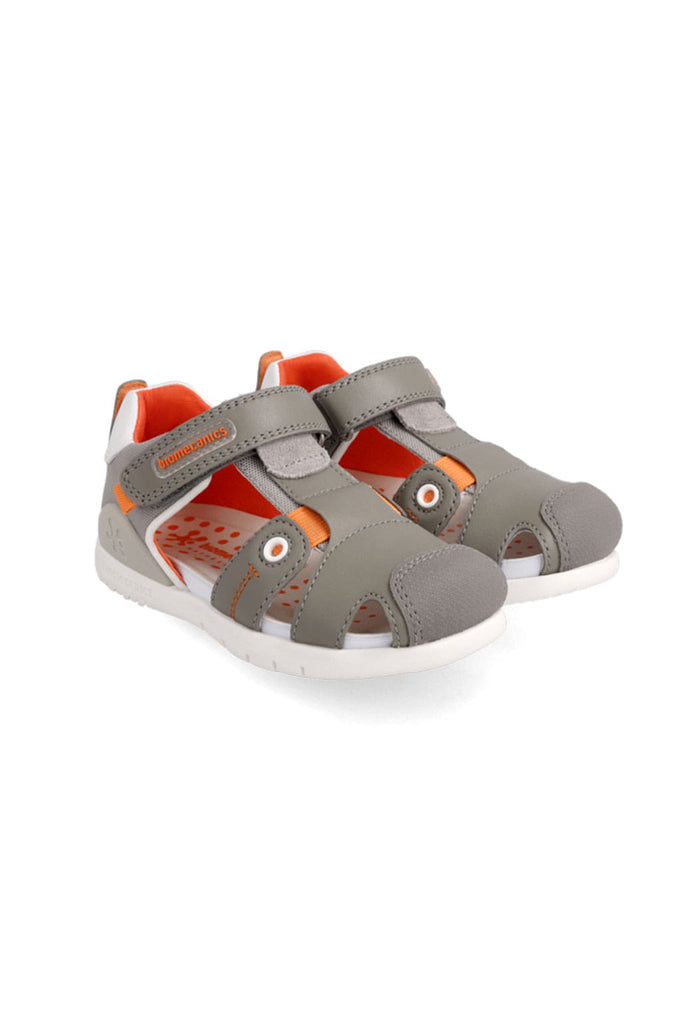 Biomecanics Cerrada Sandals in Beige / Grey | Biomecanics Kids Shoes | The Elly Store The Elly Store