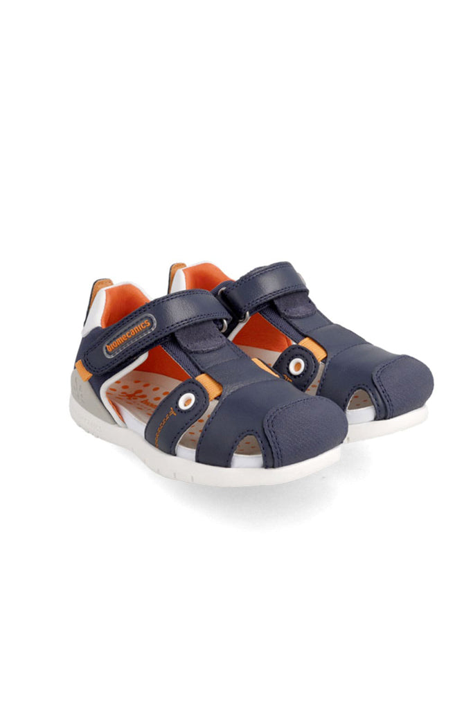Biomecanics Kids Shoes - Cerrada Sandals Ocean | Biomecanics Kids Shoes | The Elly Store
