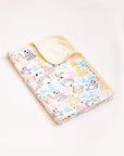 Jersey Blanket - Pastel Pandas | Ideal for Newborn Baby Gifts | The Elly Store Singapore