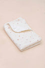 Jersey Blanket - Cream Freesias