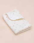 Jersey Blanket - Cream Freesias